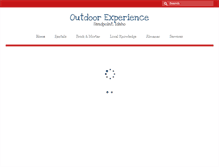 Tablet Screenshot of outdoorexperience.us